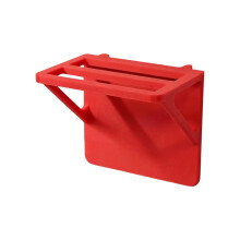 Pegboard Storage Rack for Pliers in Home DIY and Maker Areas Red