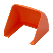 Outdoor Charging Point Cover Plastic Hood Shield Cover for 86 Type Switches Orange