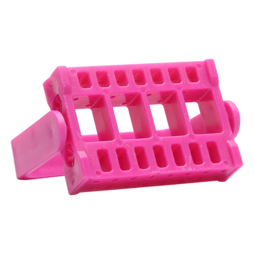 Foldable Manicure Nail Drill Bit Storage Stand with 32 Slot Desk Display Rack 2