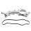 Metal Coolant Housing Base with Gasket for Cooling System Replacement 05184653AF 1