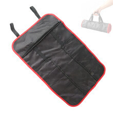 Wear-Resistant Cloth Tool Wrap for Electricians and Installers Holder Red