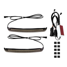 Side Case Light Bar Kit for 2014-2023 Saddlebag Lighting Service Smoky Color