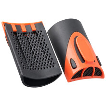 Vented Motorcycle Arm Sleeves Pair for Forearm Coverage in Warm Weather Orange