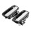 1995-2004 Front Door Handle Pair, Black Silver Exterior Replacement 6921035030 1