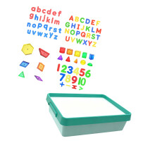 Kids Sensory Drawing Board LED Light Table with Clear Tracing Panel and Cable Green