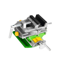 Precise Machining Table 90Degree Rotation X Y Shaft Control Drilling Precise Vise