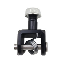 All Terrain Bike Foot Peg Brackets for SurRon Light Foot Peg Mount Support Black