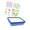Children Light Up Tracing Board LED Light Table with Clear Panel and USB Power Blue 1