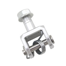 Metal Motorcycle Footrests Bracket Foot Peg Mount Support for SurRon Light Silver