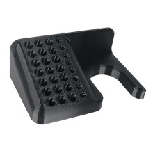 Wall Mount Garage Pegboard Hook Plastic 11.5X7.2Cm For Tool Organizers Black