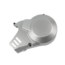 Motorcycle Repair Side Cover with Silver Left Housing and Guard Slots