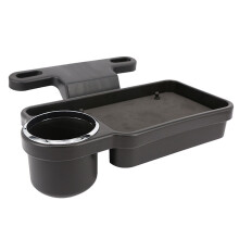 Universal Car Headrest Drink Holder Organizer Foldable Rear for Seat Table Tray