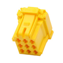 Yellow Terminal Shell 9 Pin 8-968971-1 fit for Vehicle Harness Service Use Now A
