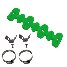 Silicone Exhaust Protection Cover Silicone Exhaust Pipe Guard Simple Installs Green