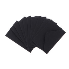 50 Sheets Vintage Envelopes Set Letter Stationery Paper Bag Wedding Gift Paper Black