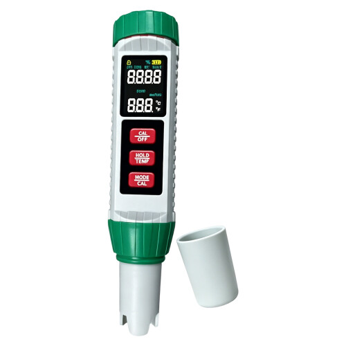 Multiple Parameters Water Tester Pen with LCD Screen Easy to Use for Daily Check 51