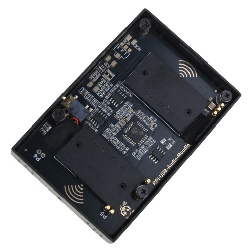 USB Sound Module Simple Integration with Earphone Port Buzzer Speaker With shell For PI5