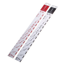 Black/R-ed Paint Ruler Suitable for Cars Mixing Tool Ruler Paint Tool large
