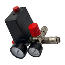 Four Port Pressure Management Gate Assembly Including Muffler for Laboratory 07604