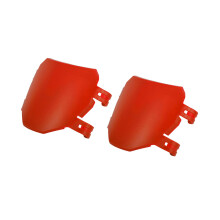 Motorcycle Number Plate Panel for X/S 2 Piece Plastic Front Trim Cover Red
