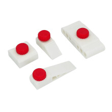 Hand Sander,Sandpaper Holder Manual Hand Sanding Block for Leather Craft Edge White