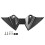 Model Specific Front Deflector for Z500 Daily Use Models Carbon fiber pattern 1