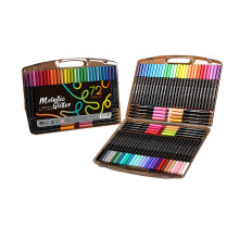 Glitter Markers With Smooth Inks Flow For Handmade Cards And Bullets 72 Colors/Box