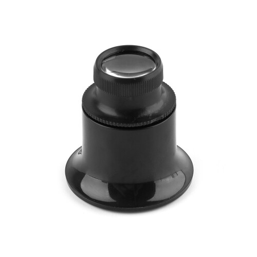 Magnifying Glass Lens Provide Close View for Tiny Objects Lightweight Black Other 20X