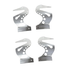 Universal Iron Easel Hand Bracket Support Bar For Oil Watercolor Canvas Painting 2 pairs