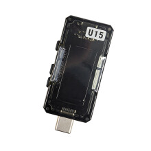 USB Power Meter Voltage and Current Tester Color Screen Reading and Cable Review 2
