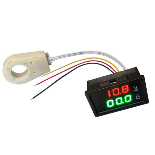 Voltmeter Ammeter LED Display Voltage Current Meter Digital Display Voltmeter 50A
