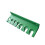 Polylactic Acid Screwdriver Holders Wall Rack with Open Slots for Small Hand Tool Green 1