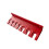 Compact Screwdriver Holders Rack Tool Hanger for DIY Workbench Storage Spaces Red 1