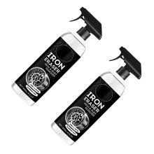 Aluminum Safe Iron Remover Cleaner 120 ml Bottle Car Wheel Cleaning for Wheels 2 pcs