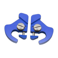 Aluminum Backrest Luggage Rack Docking Latches Clip Detachable Latches Clip Fastener Blue