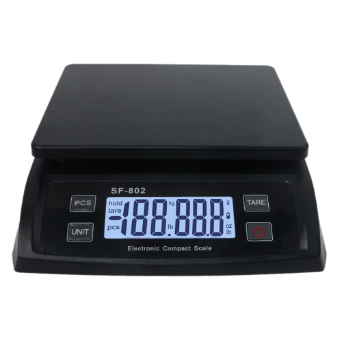 66lb / 0.1oz Postal Weight Scale with Hold and Tare Function Mail Postage Scale