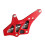 Motorcycle Chain Guide, Aluminum Service for Rear Guide Use Red 1