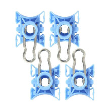 4 Piece Plastic Guide Slider Kit for Lift Mechanism Repair Set for S40 Blue
