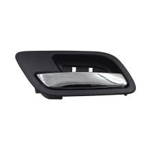 Interior Door Handle Trim 2007-2013 Truck Cabin ABS Black Frame Rear Left