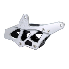 Motorcycle Chain Guide Support, Aluminum Swingarm Part Silver