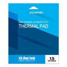 13.8 for W/for m k Silicone Pad High Thermal Conductivity Sheet Laptop CPU 120x10mm 1.5mm