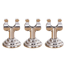 Desk Label Display Stand Set of 3 Card Stand for Cards, Signs and Counter Use small silver