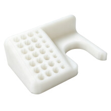 Pegboard Hook Set Plastic Materials For Garage Wall Storage 11.5X7.2Cm White