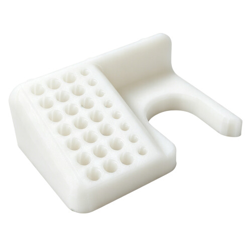 Pegboard Hook Set Plastic Materials For Garage Wall Storage 11.5X7.2Cm White