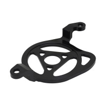 Anodized Motorcycle Protection Plate Designed For Harsh Off Roading Environments Black