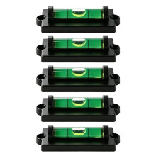 Mounting Bubble Level for Frame Placement and Tool Alignment Work Leveling 5pcs