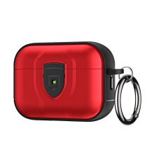 Shockproof Headphone Cover for Pods Pro 2/Pods 3 Dustproof Sleeve Washable Red Pods Pro2