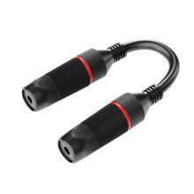 Ethernets Couple RJ45 Waterproof Connectors IP67 Ethernets Networks Couplers Black
