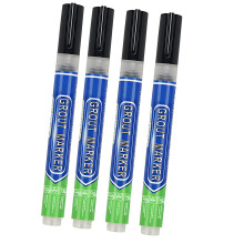 Grouting Pen Grout Restorer Marker Repair Pens Grout Pen Tile Grout Reviver Pen Black 4pcs