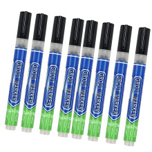 Gaps Beautification Marker Pen Tile Repair Pen Grout Restorer Pen Tile Paint Black 8pcs